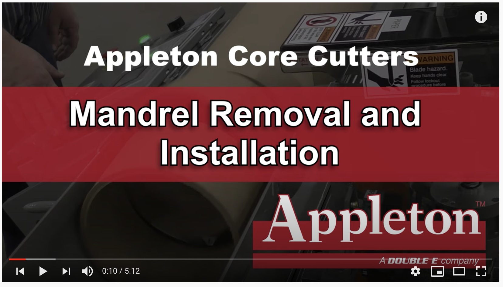 Mandrel Removal and Installation