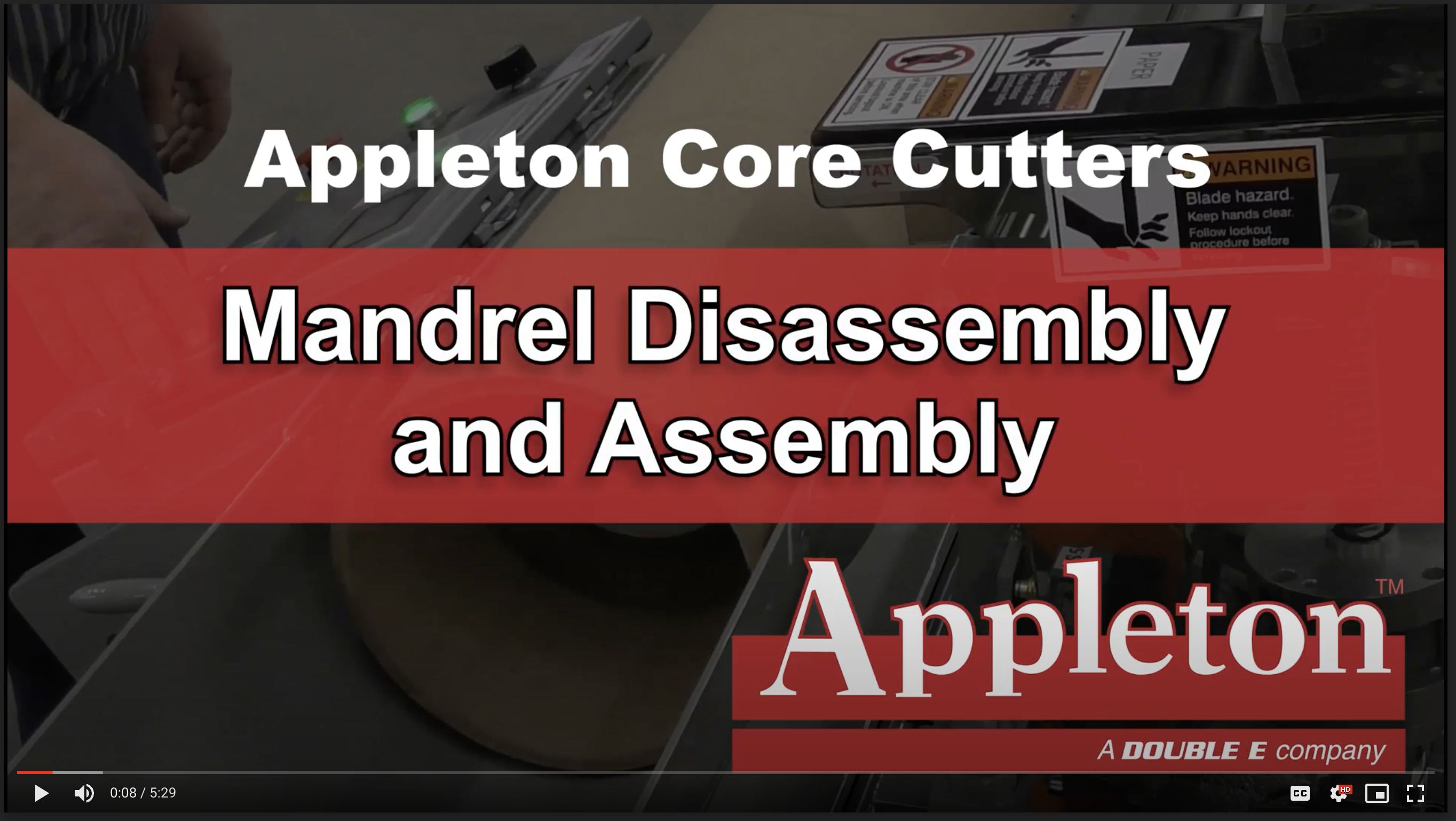 Mandrel Disassembly and Assembly